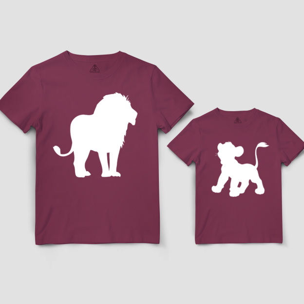 Lion Dad&Me Matching Shirts