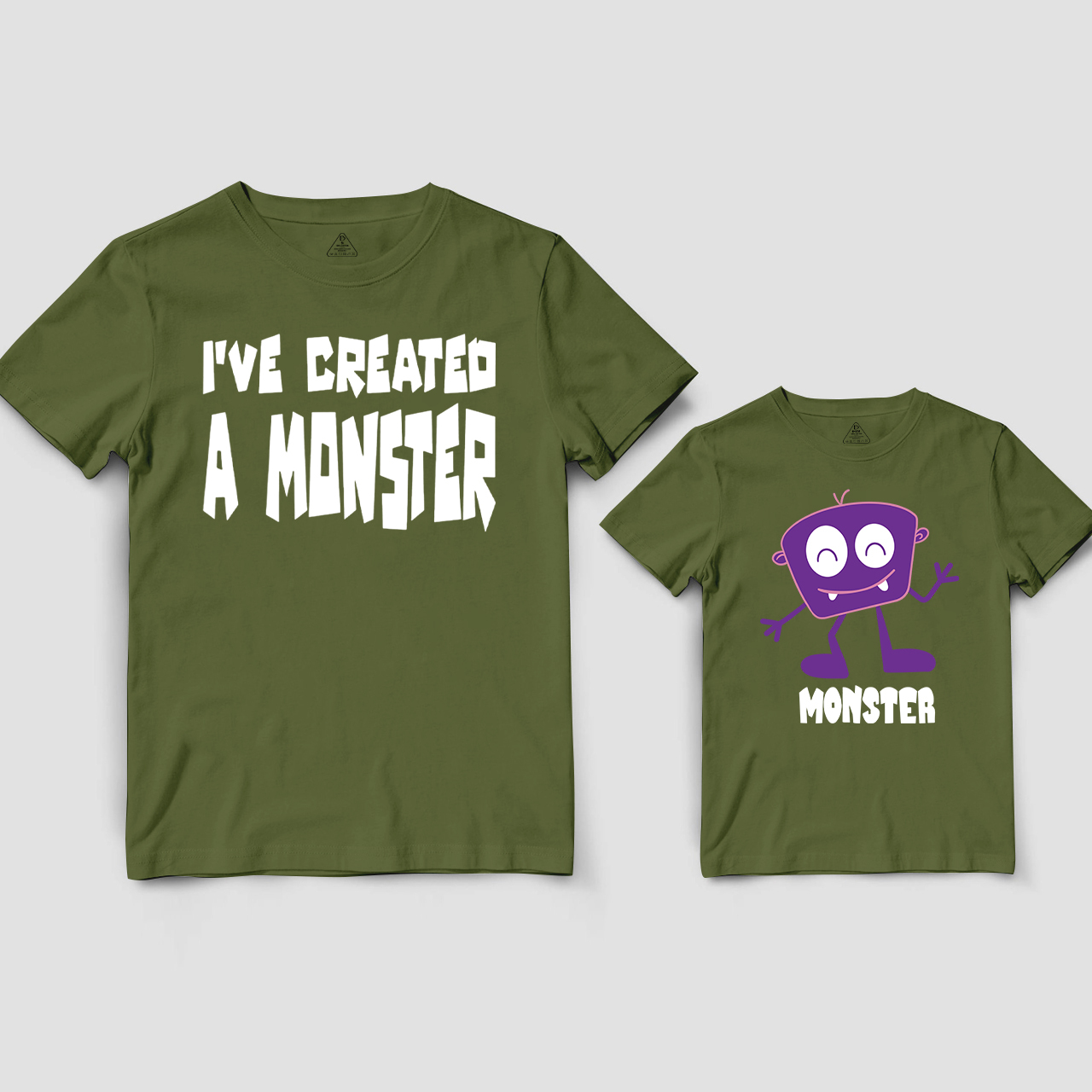 I've Created A Monster Dad&Me Matching Shirts