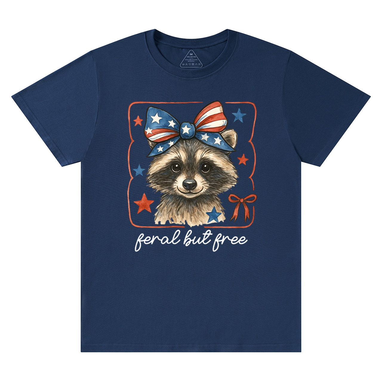 Feral But Free Raccoon Mama T-Shirts