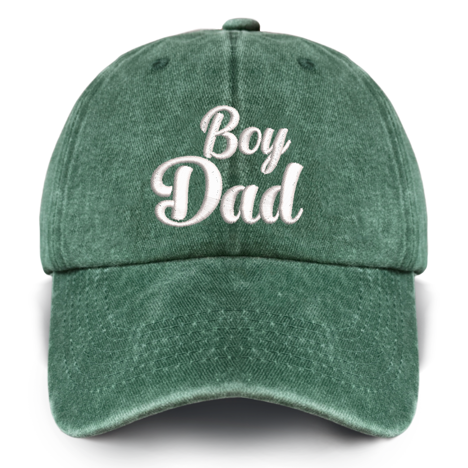 Boy Dad Embroidered Baseball Cap