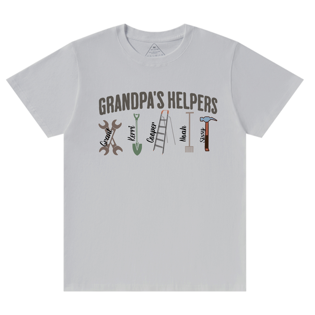 Personalized Grandpa's Helpers T-shirt