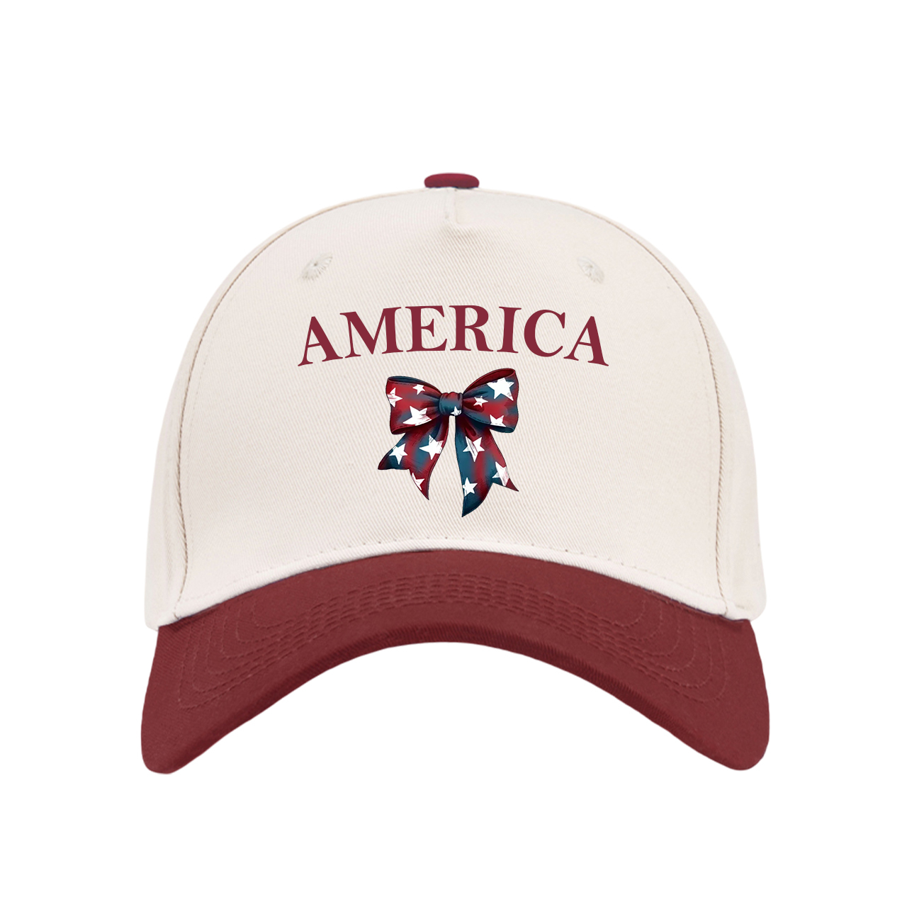 Retro American Mama Baseball Cap