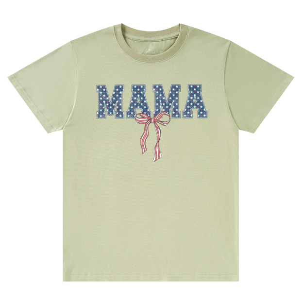 Coquette 4th of July Mama T-Shirts