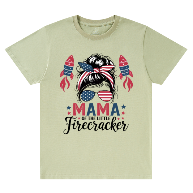 Little Firecracker 4th Of July Mama T-Shirts