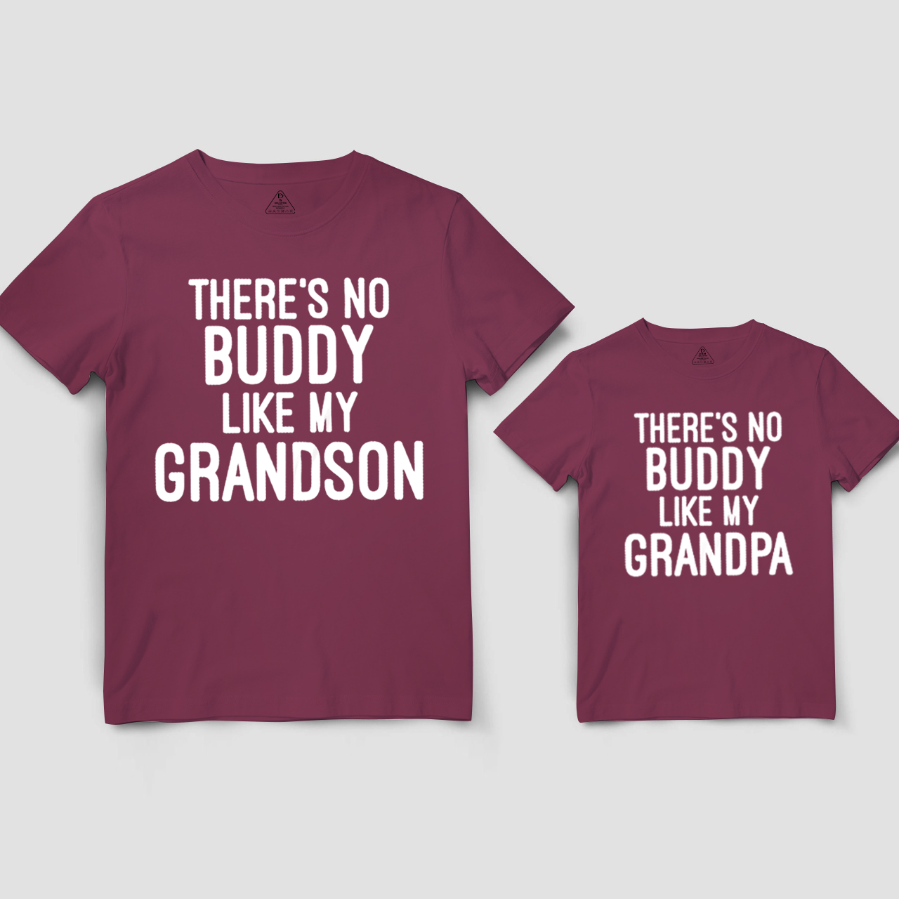There's No Buddy Like My Grandpa Grandpa&Grandson Matching Shirts