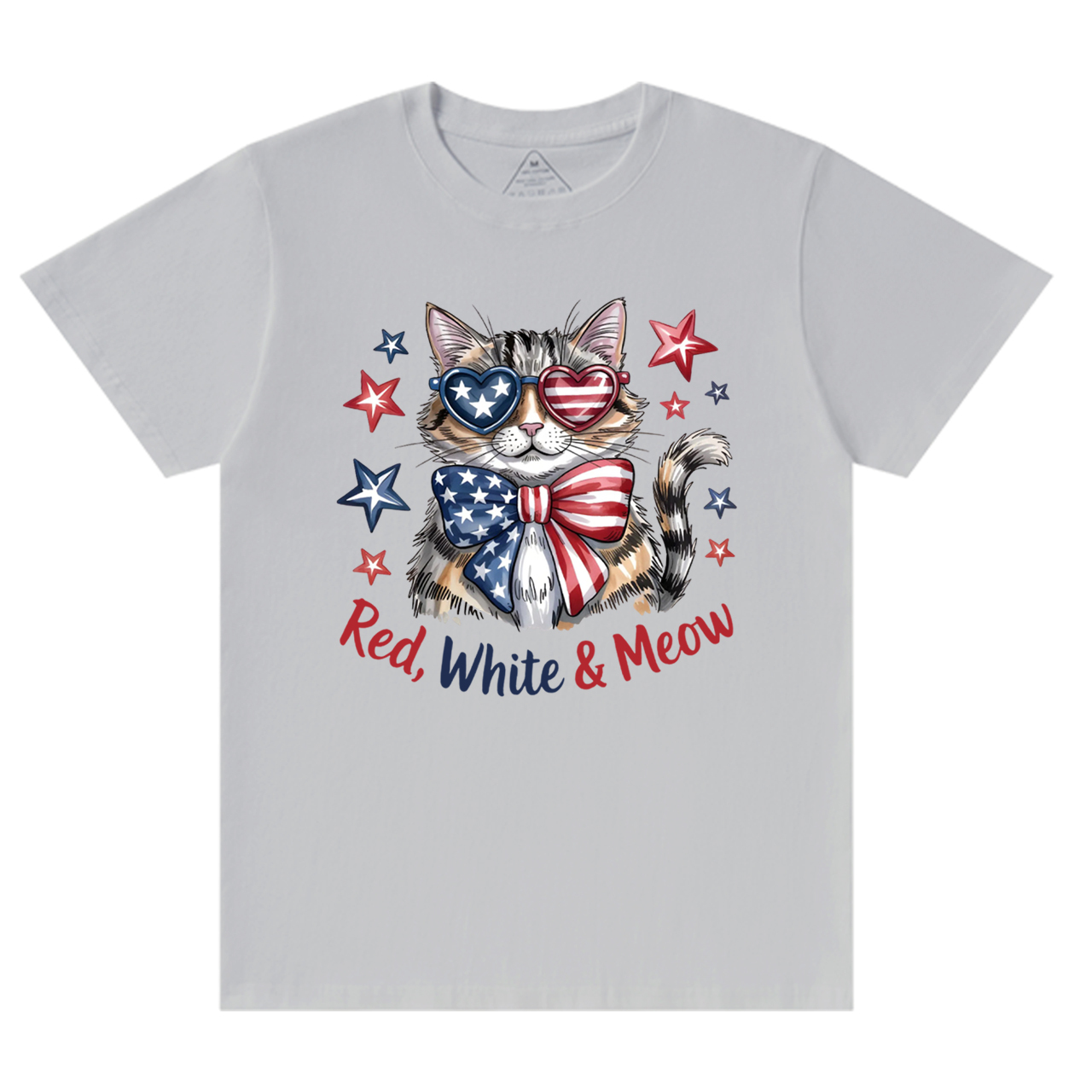 Patriotic Cat Mama T-Shirts