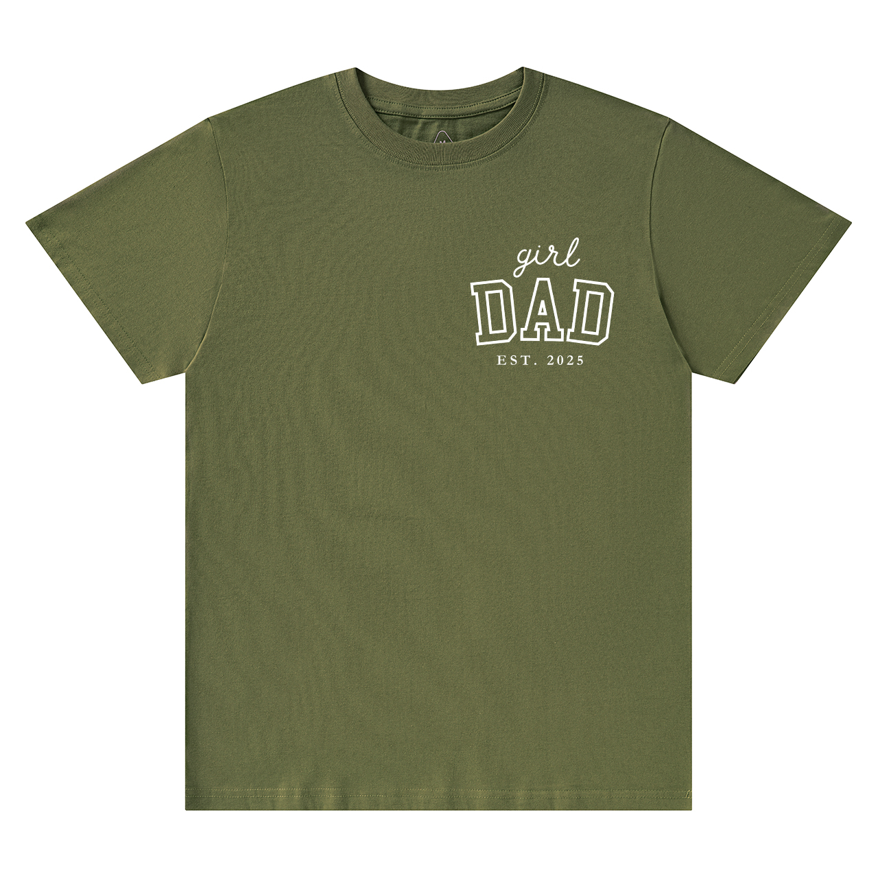 Personalized Girl Dad Est Year T-shirt