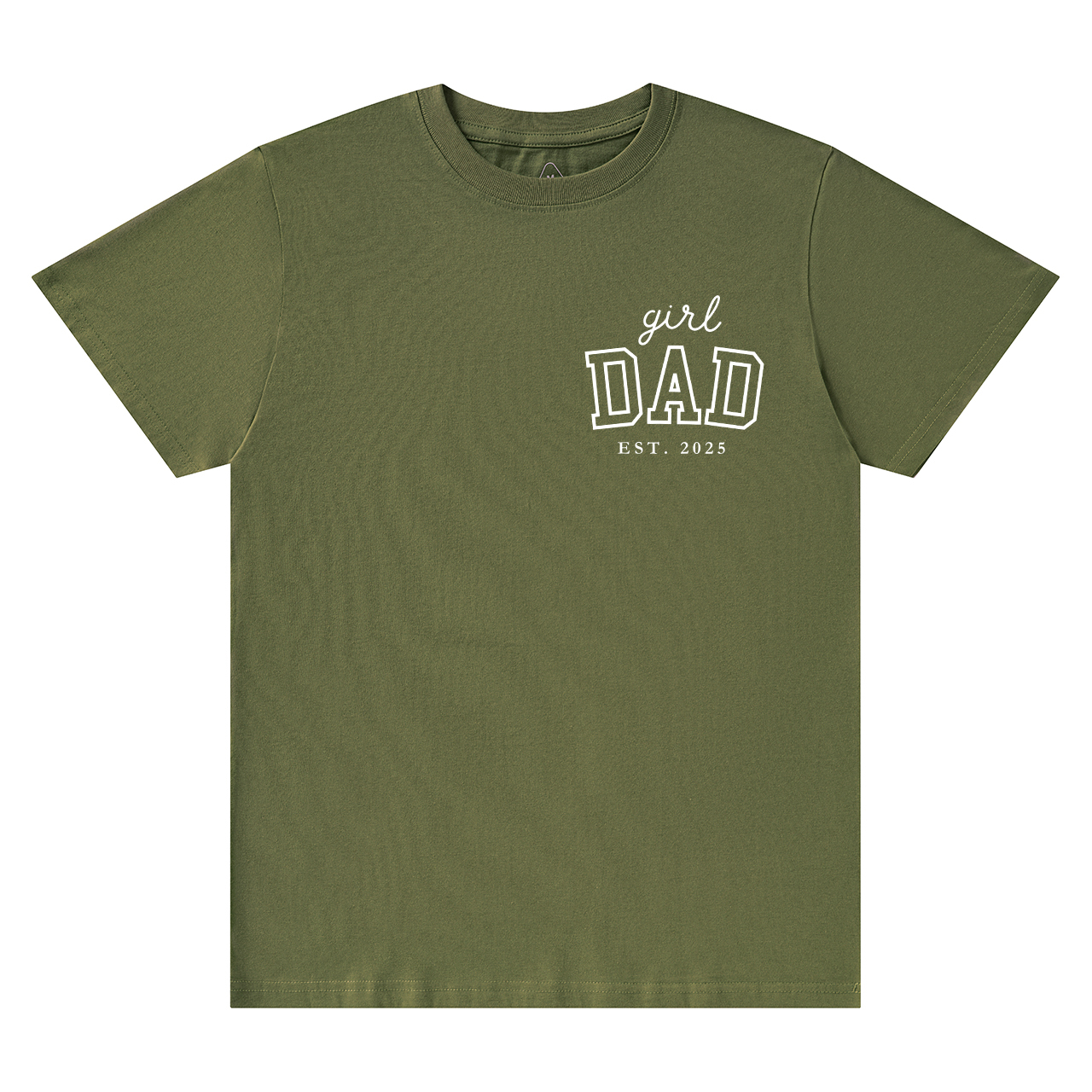 Personalized Girl Dad Est Year T-shirt