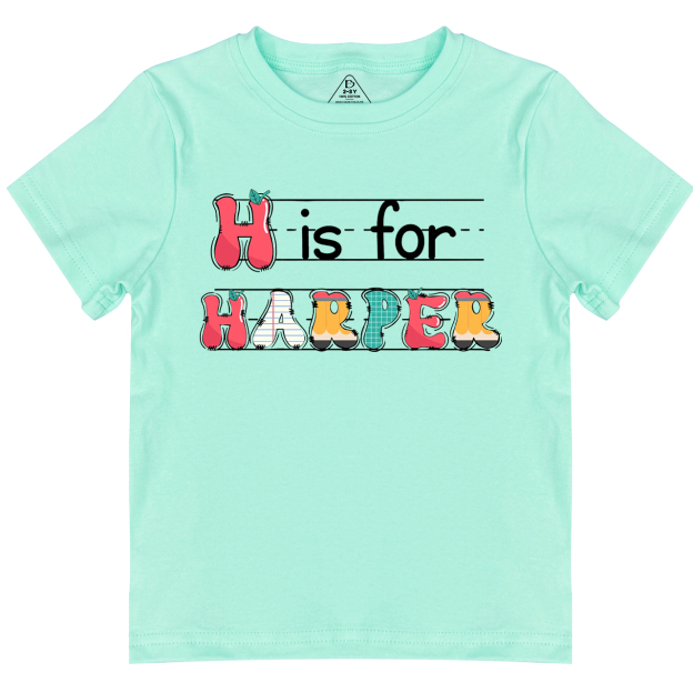 Personalized Kids Name Back To School Toddler&Kids Tees