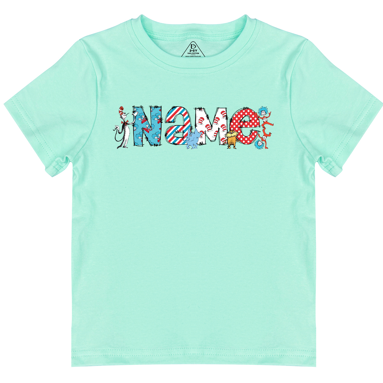 Personalized Name Reading Day Toddler&Kids Tees