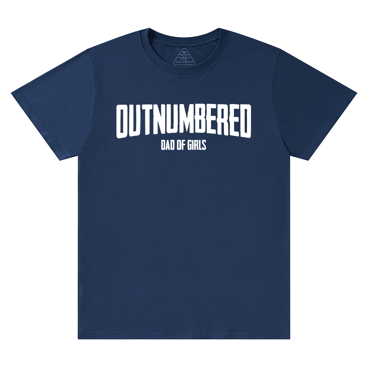 Outnumbered Dad T-shirt