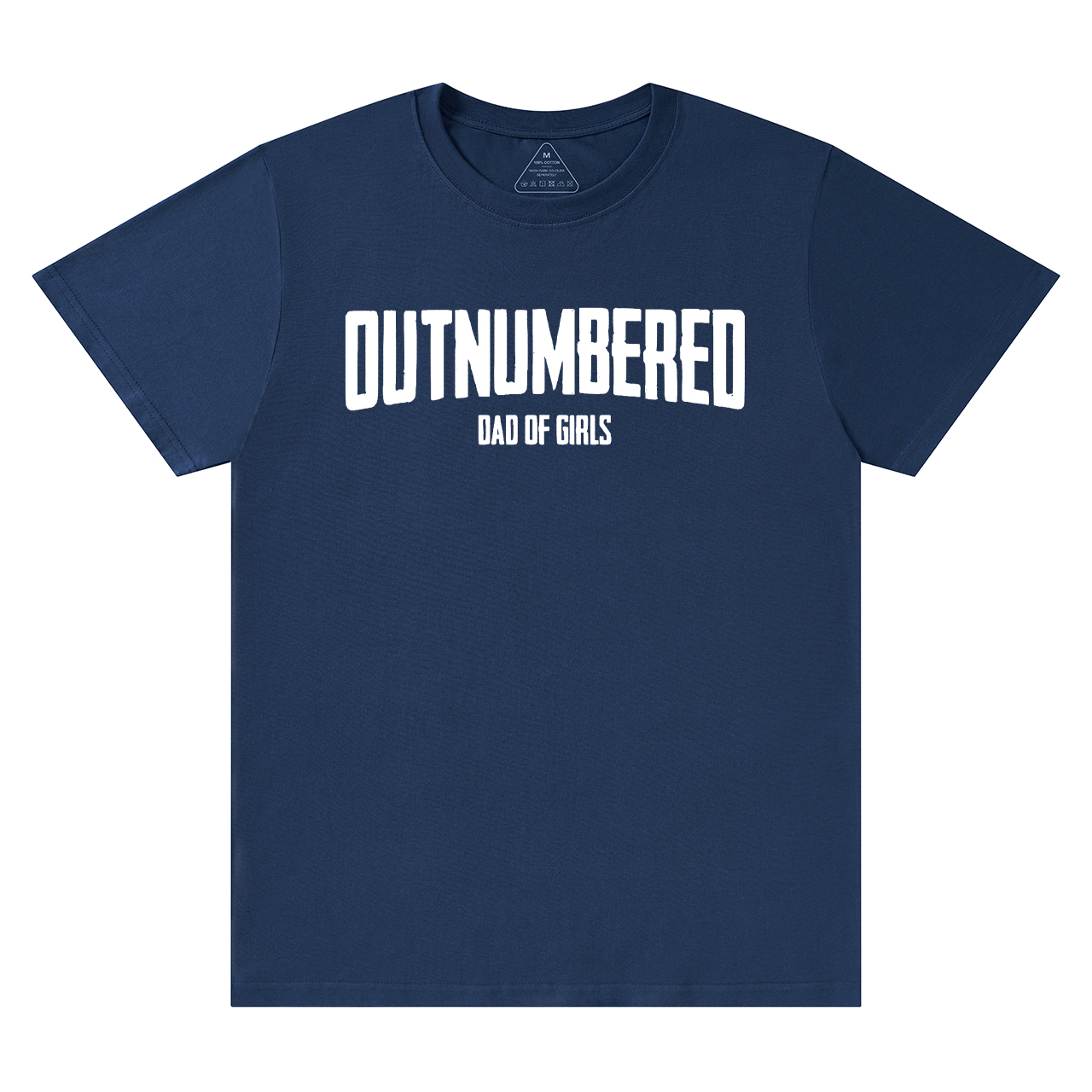 Outnumbered Dad T-shirt