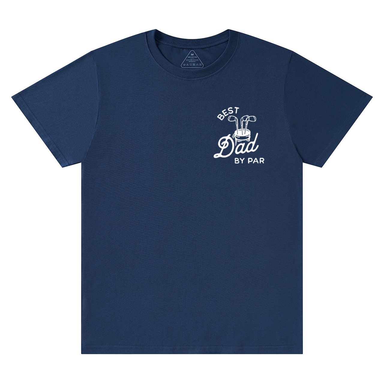 Personalized Best Dad By Par T-shirt