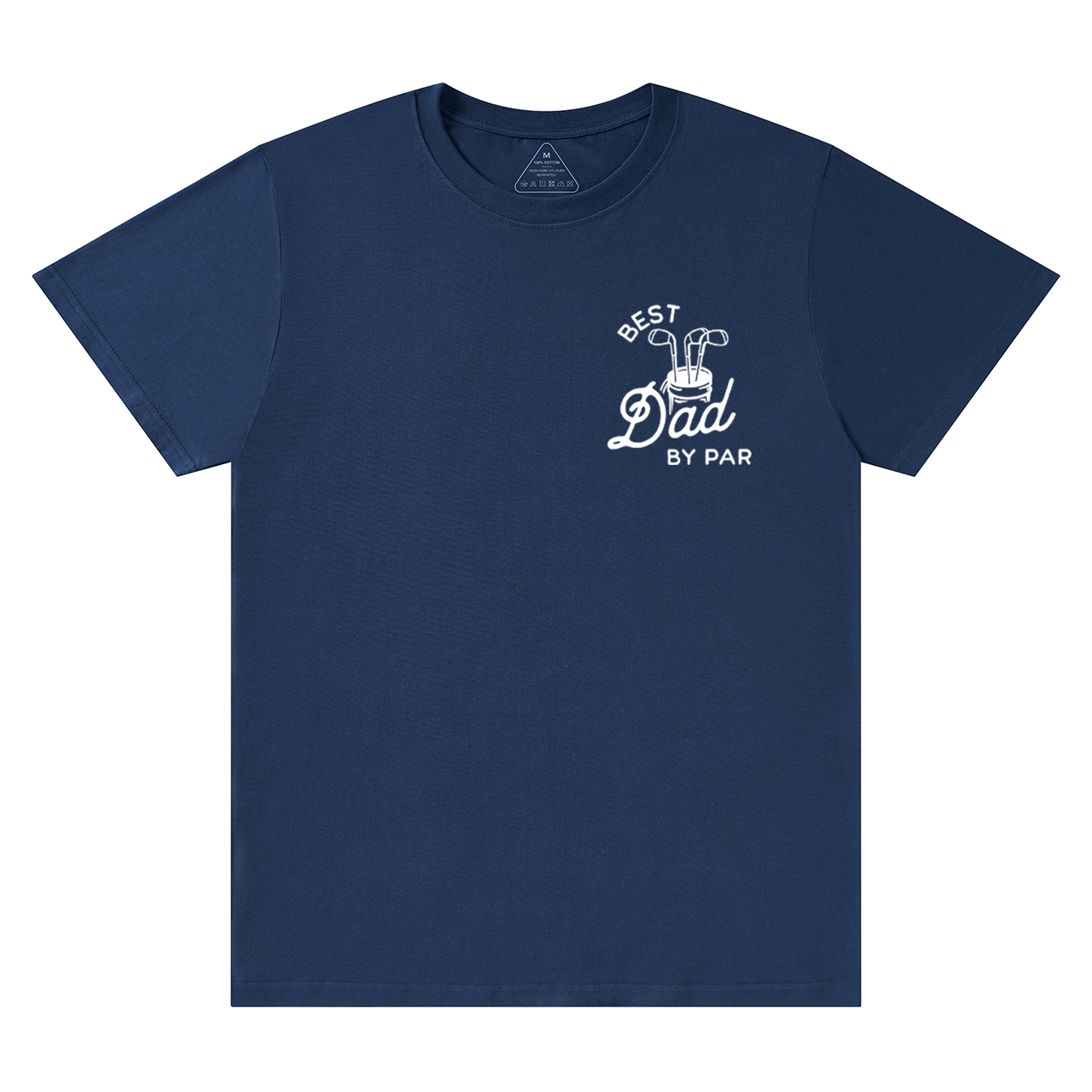 Personalized Best Dad By Par T-shirt