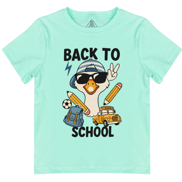 Back To School Goose Toddler&Kid's Tees Beepumpkin