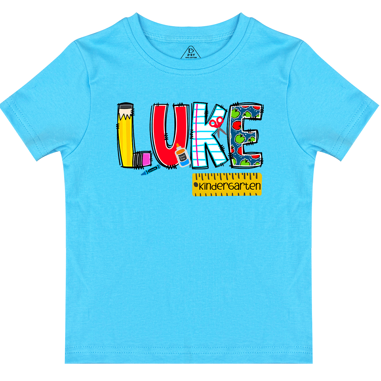 Personalized Alphabet Toddler&Kid's Tees Beepumpkin