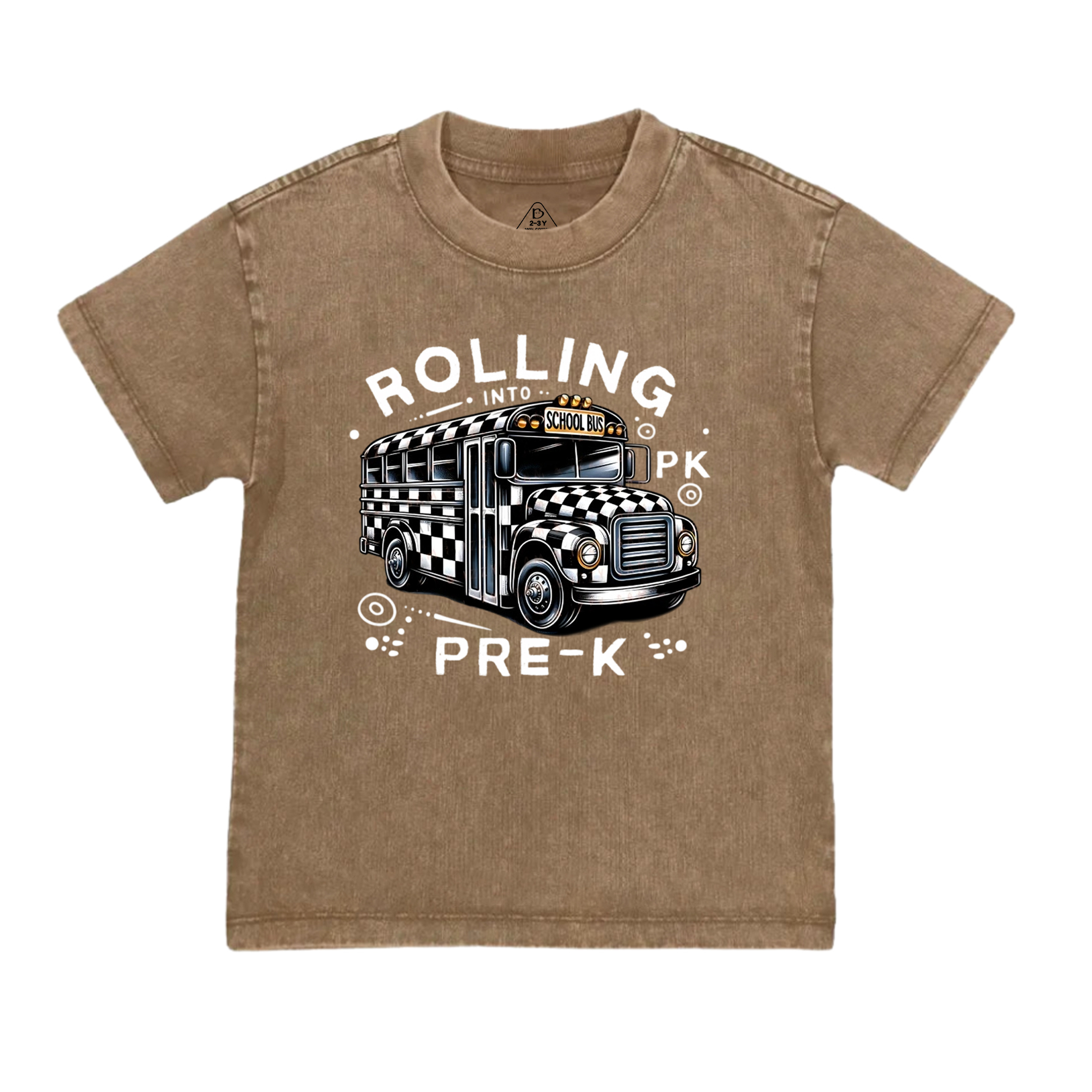 Personalized Boys First Day Of School Toddler&Kids Washed Tees