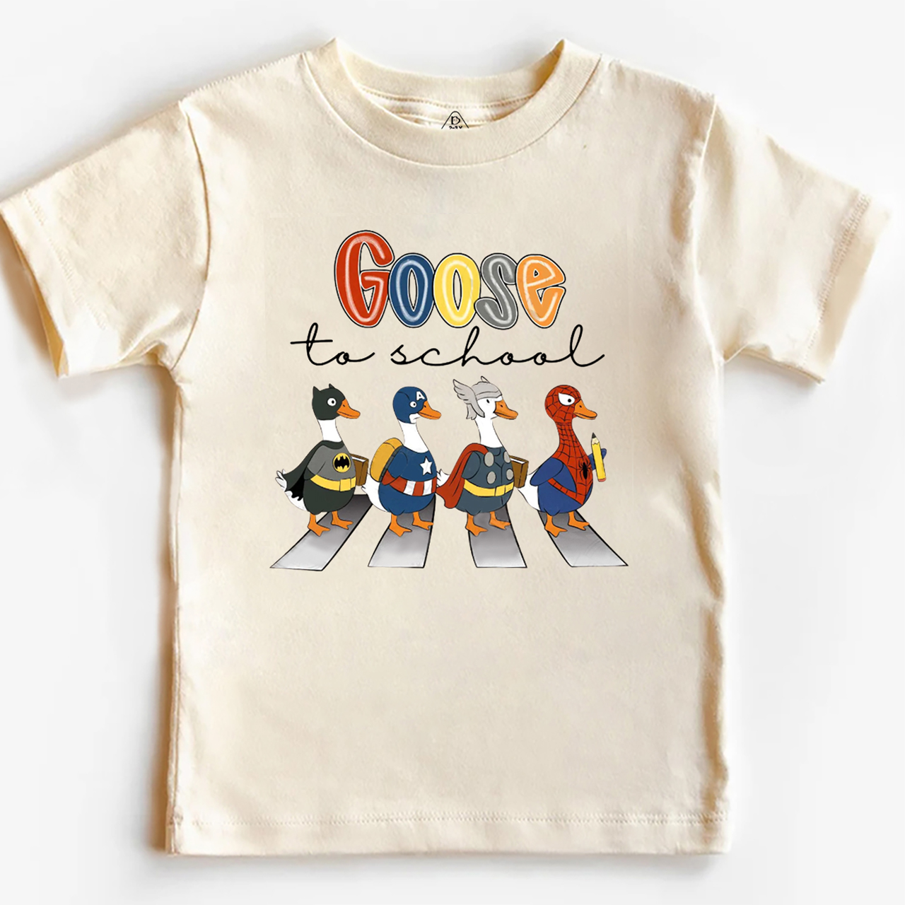 Goose To School Toddler&Kid's Tees Beepumpkin