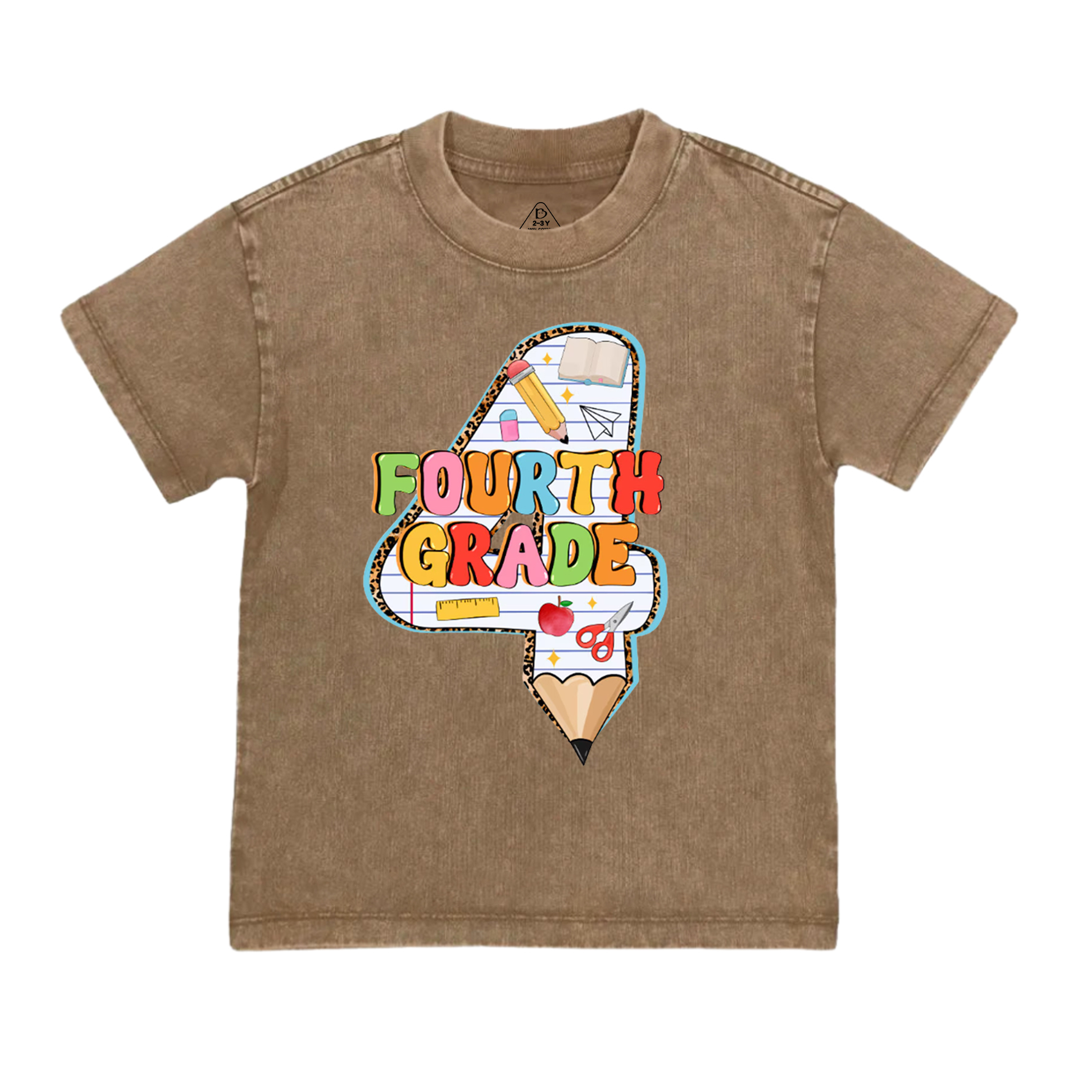 Personalized Alphabet Book Toddler&Kids Washed Tees