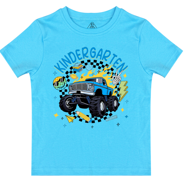 Personalized Truck For Boy Toddler&Kid's Tees Beepumpkin