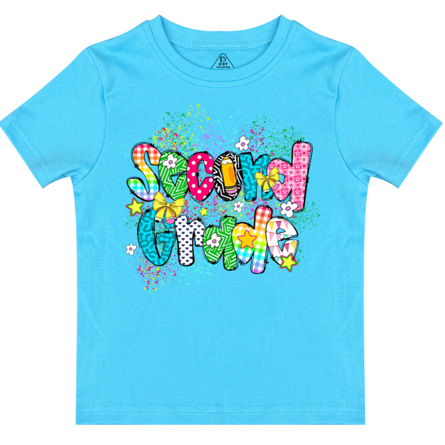 Personalized Ink splash Back To School Toddler&Kid's Tees Beepumpkin 