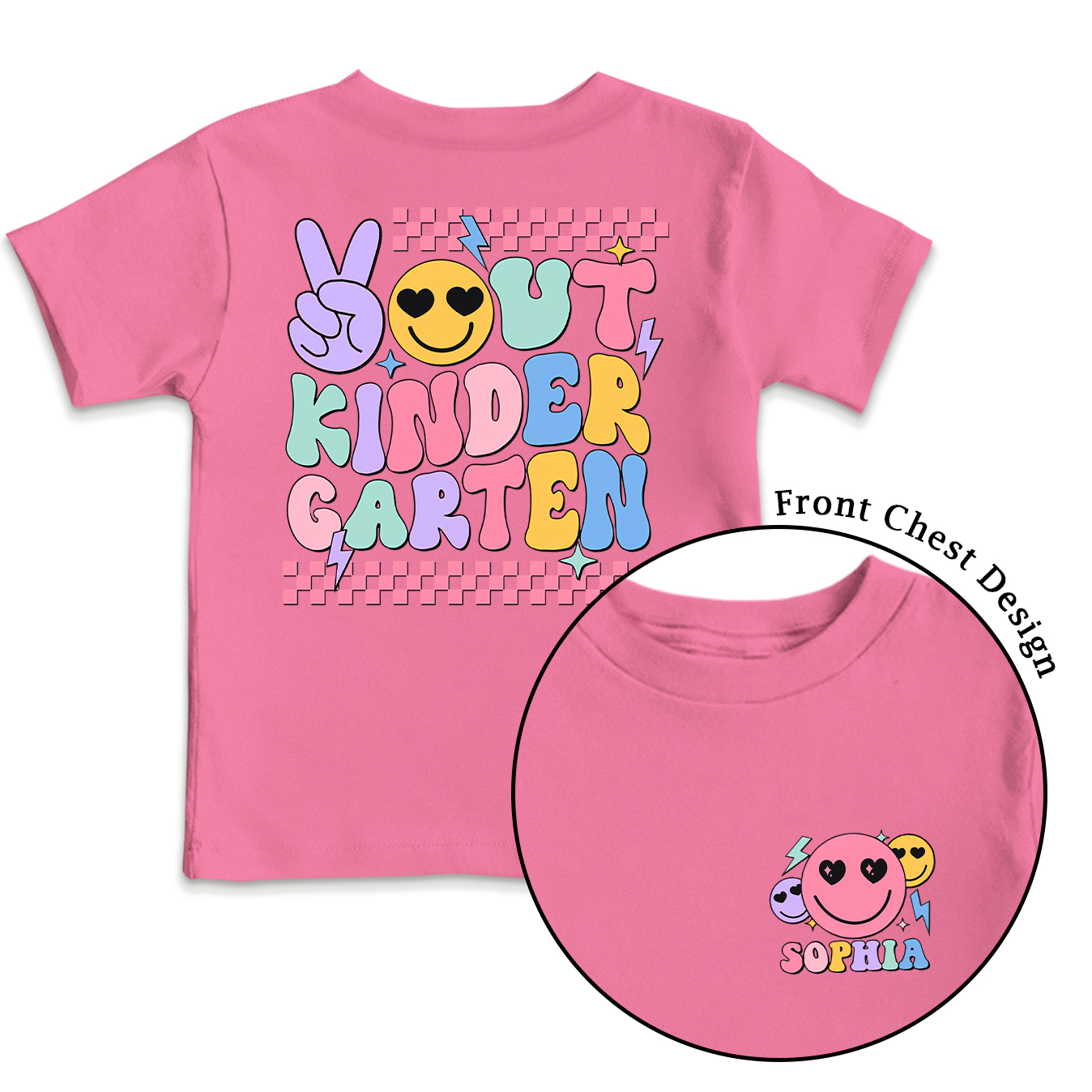 Personalized Kindergarten Graduation Toddler&Kid's Tees Beepumpkin 