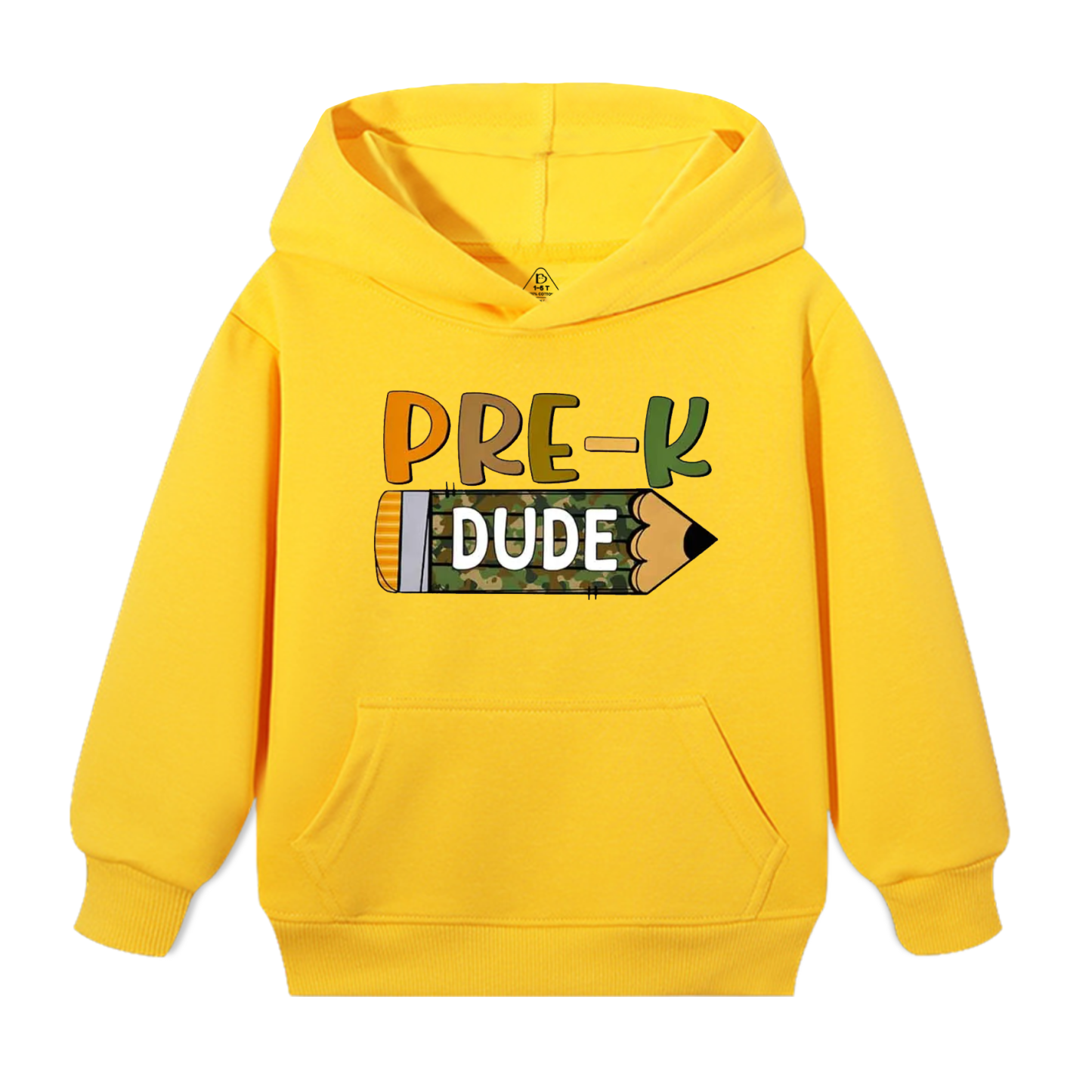 Personalized Retro Boys Preschool Kid's Hoodies Beepumpkin
