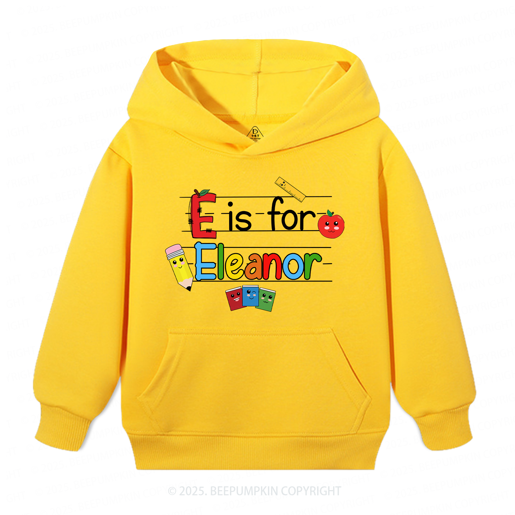 Personalized Kids Name Kid's Hoodies Beepumpkin
