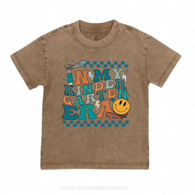 Personalized Back To School For Boys Toddler&Kids Washed Tees
