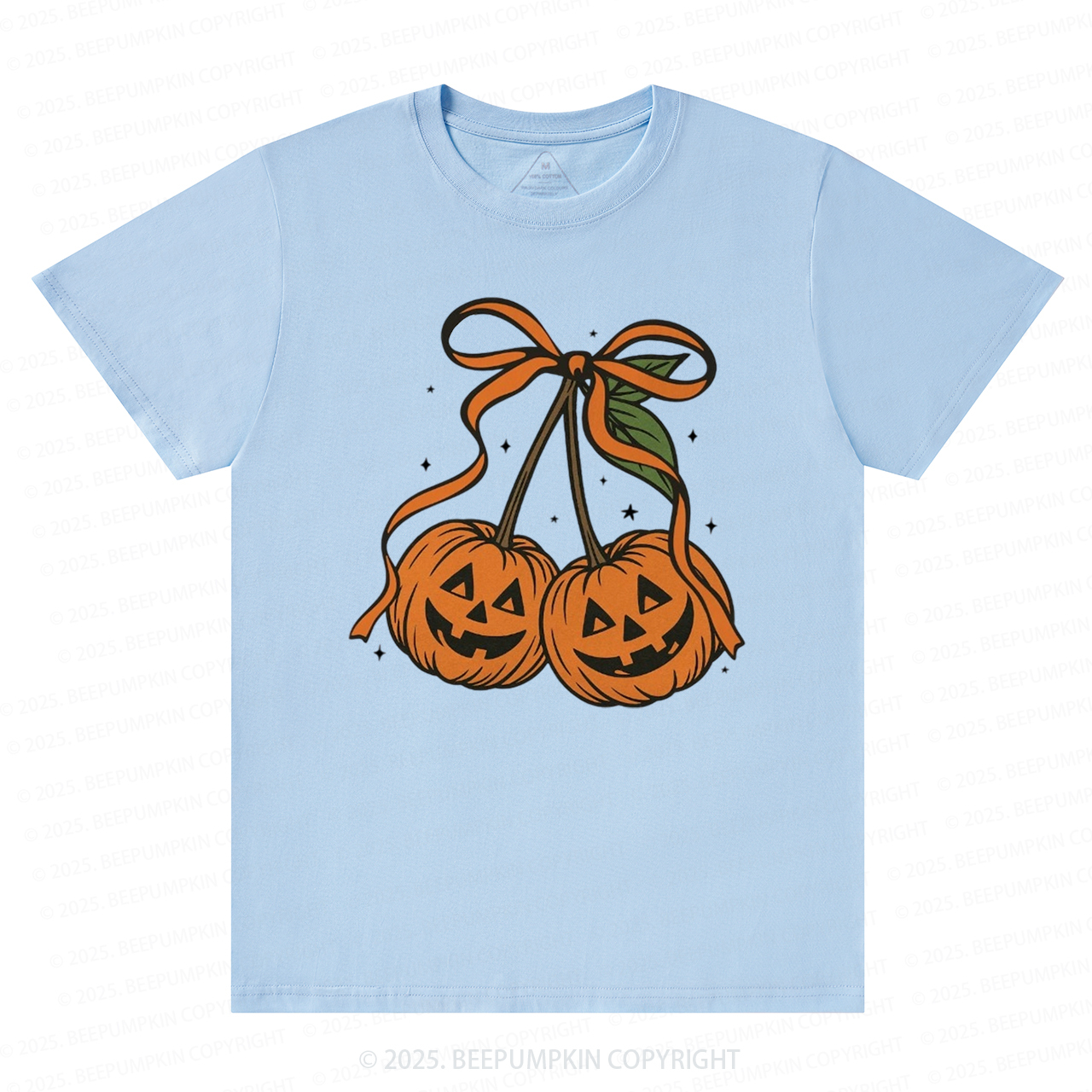 Pumpkin Face Halloween T-Shirts Beepumpkin 