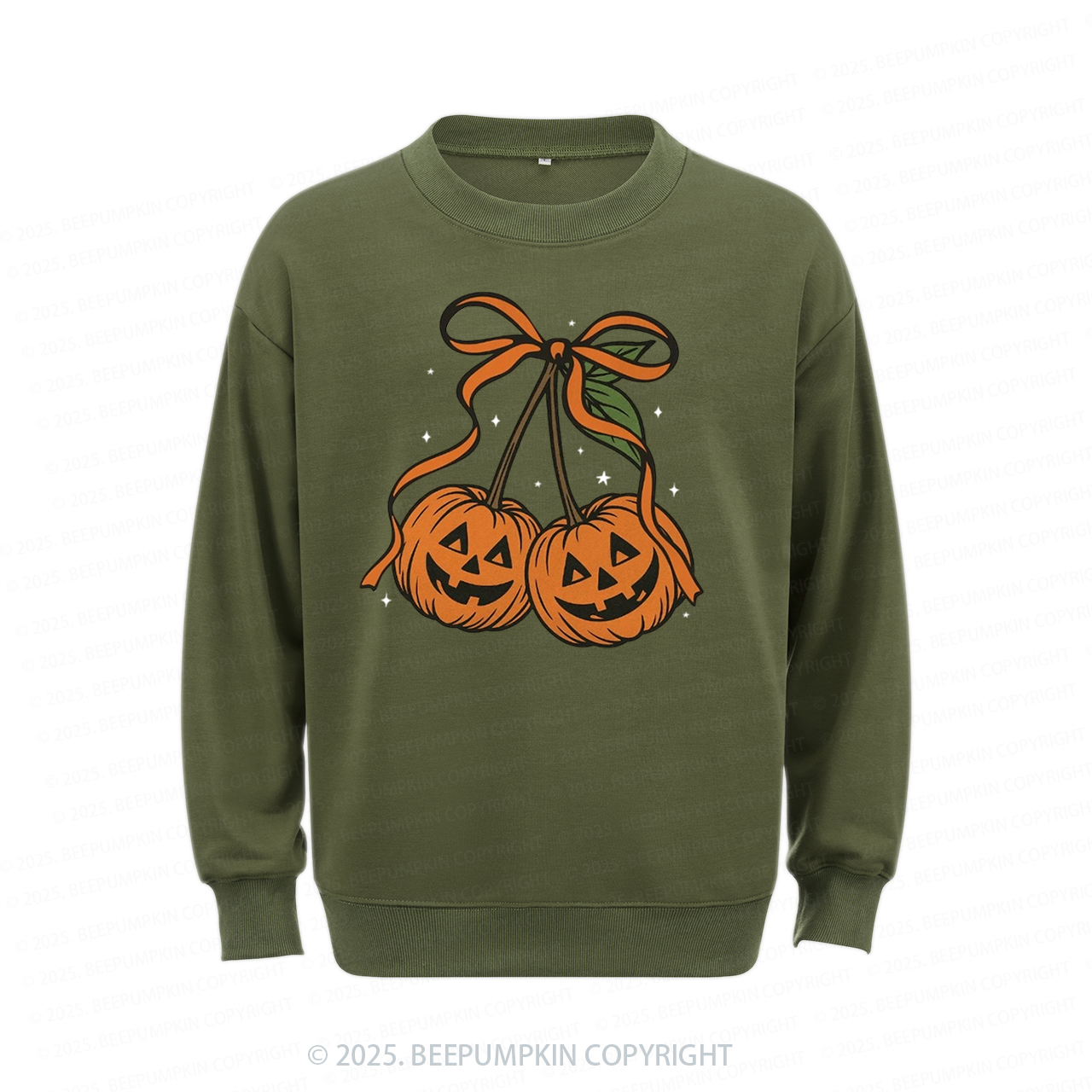 Pumpkin Face Halloween Sweatshirt Beepumpkin 