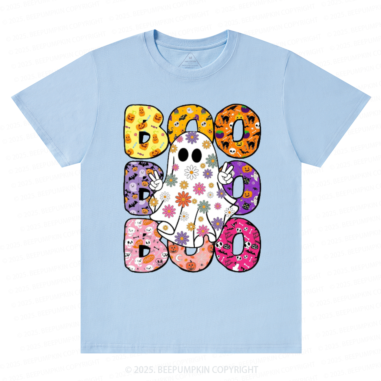Boo Halloween T-Shirts Beepumpkin 