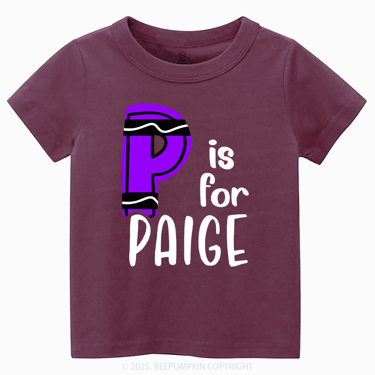 Personalized Name First Day Of school Toddler&Kids Tees