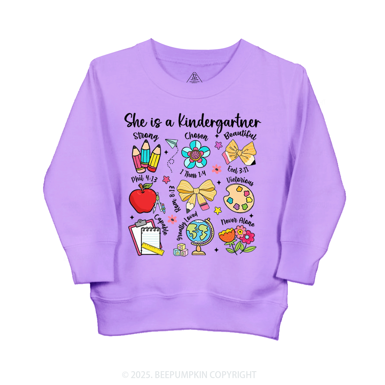 Personalized Bright & Brilliant Grader Kid's Sweatshirt