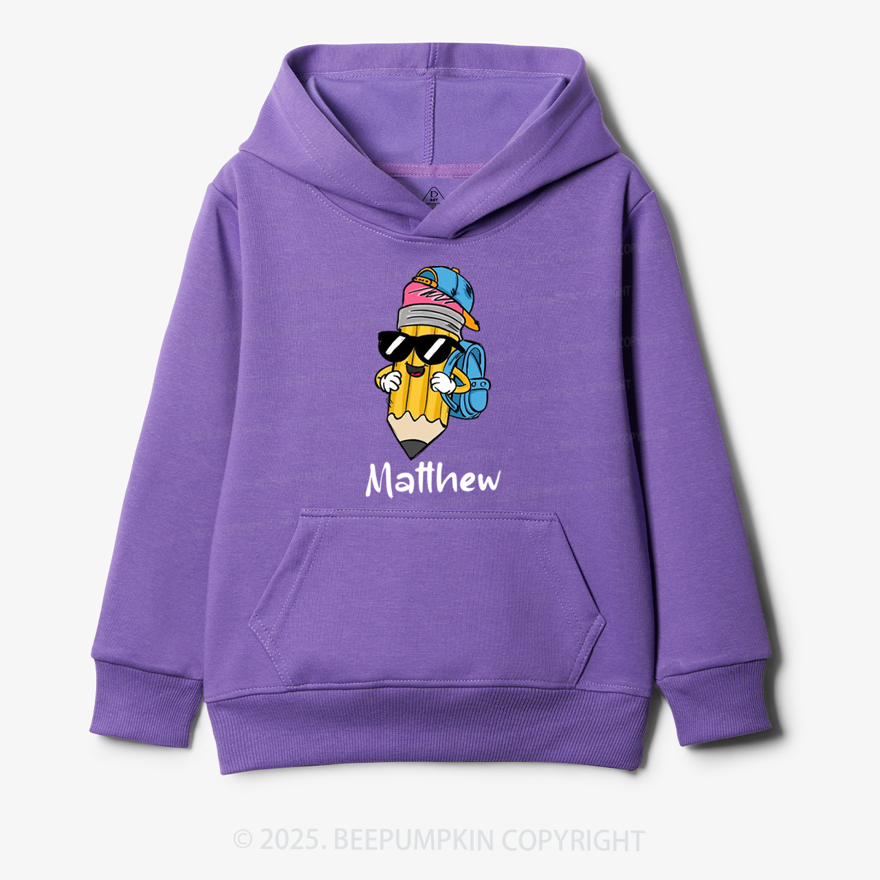 Personalized Boy Girl Pencil Kid's Hoodies Beepumpkin