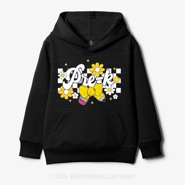 Personalized Golden Glow Of Grade Kid's Hoodies Beepumpkin