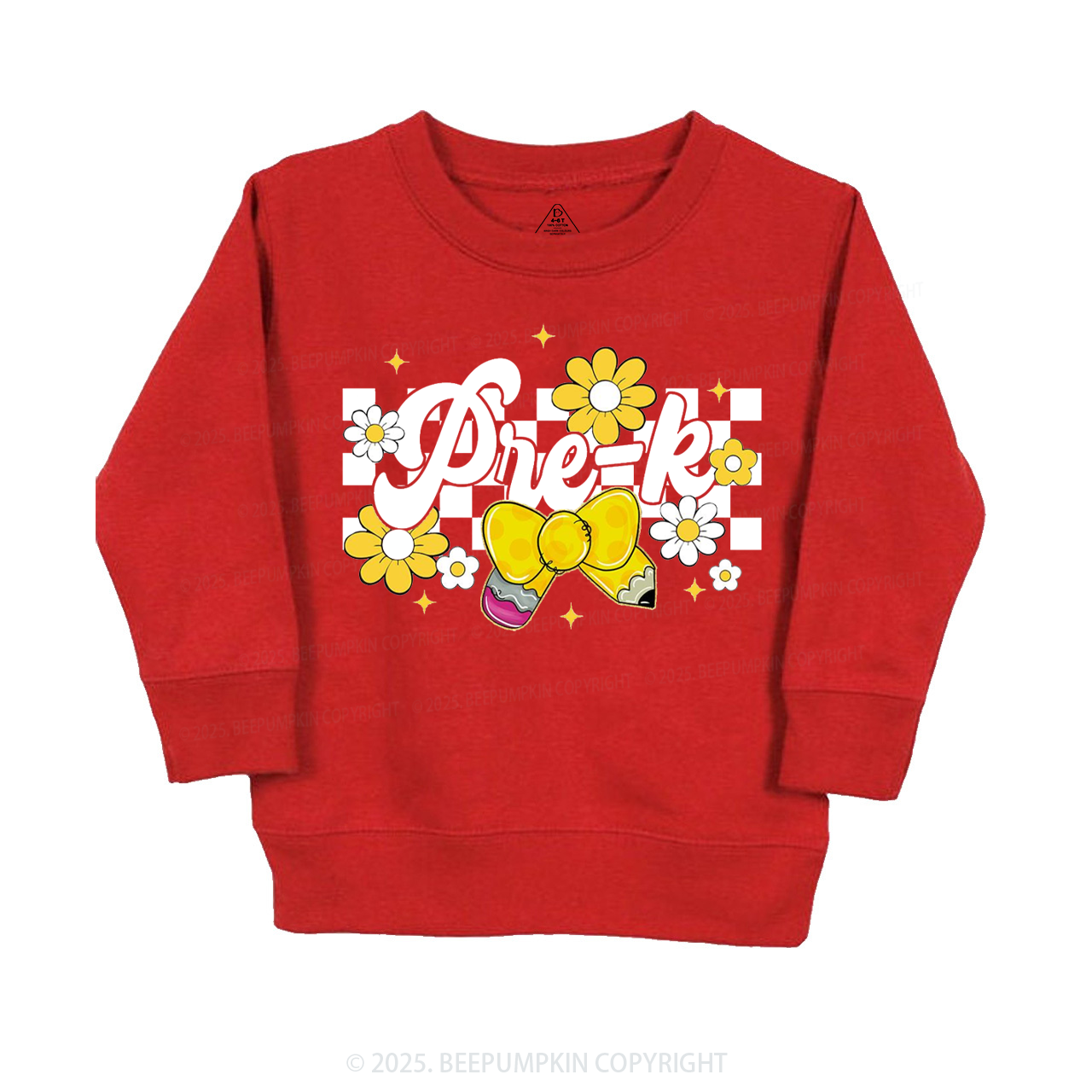Personalized Golden Glow Of Grade Kid's Sweatshirt
