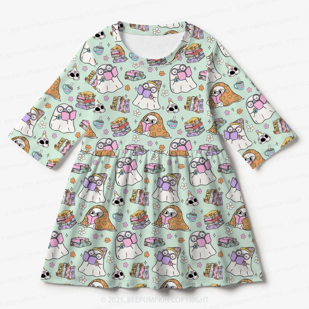 Candy Ghoul All Over Print Kids Dress