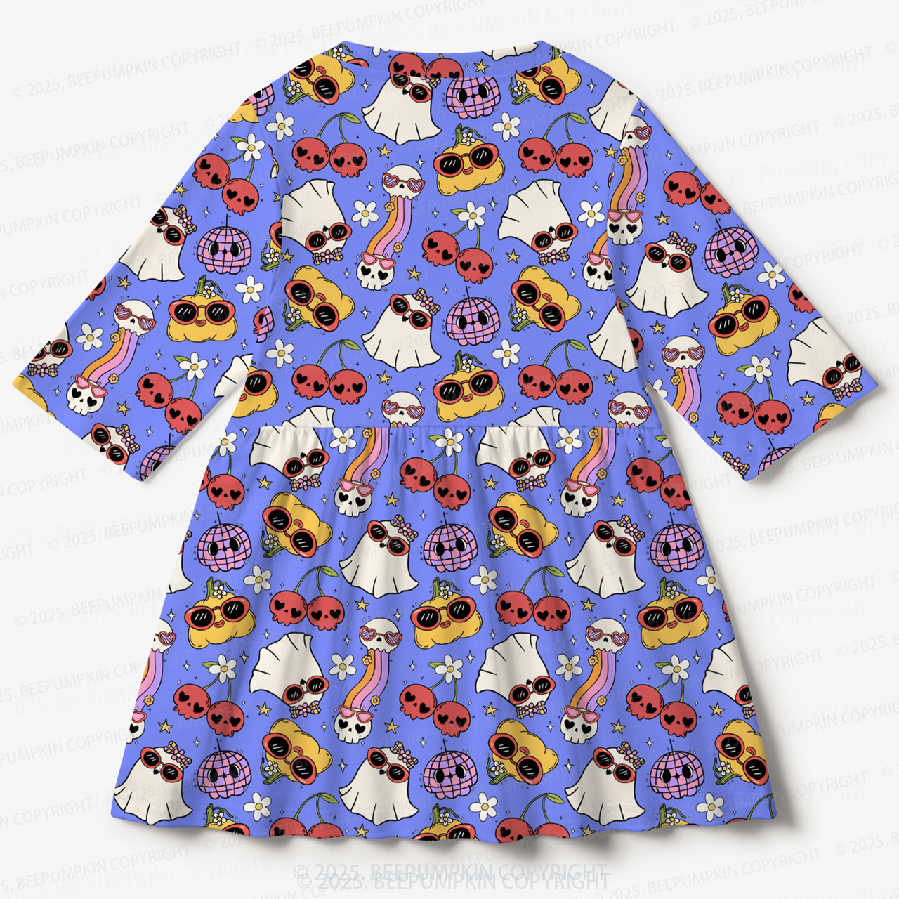 Spooky Cutie All Over Print Kids Dress