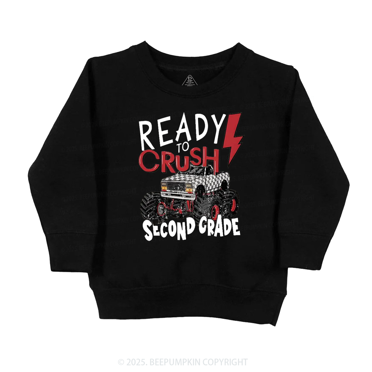 Personalized Ready To Crush Grade Kid's Sweatshirt