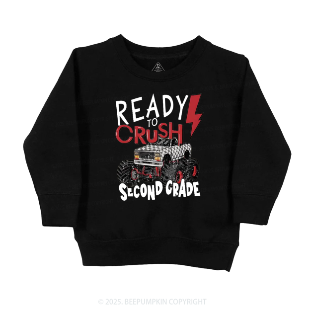 Personalized Ready To Crush Grade Kid's Sweatshirt