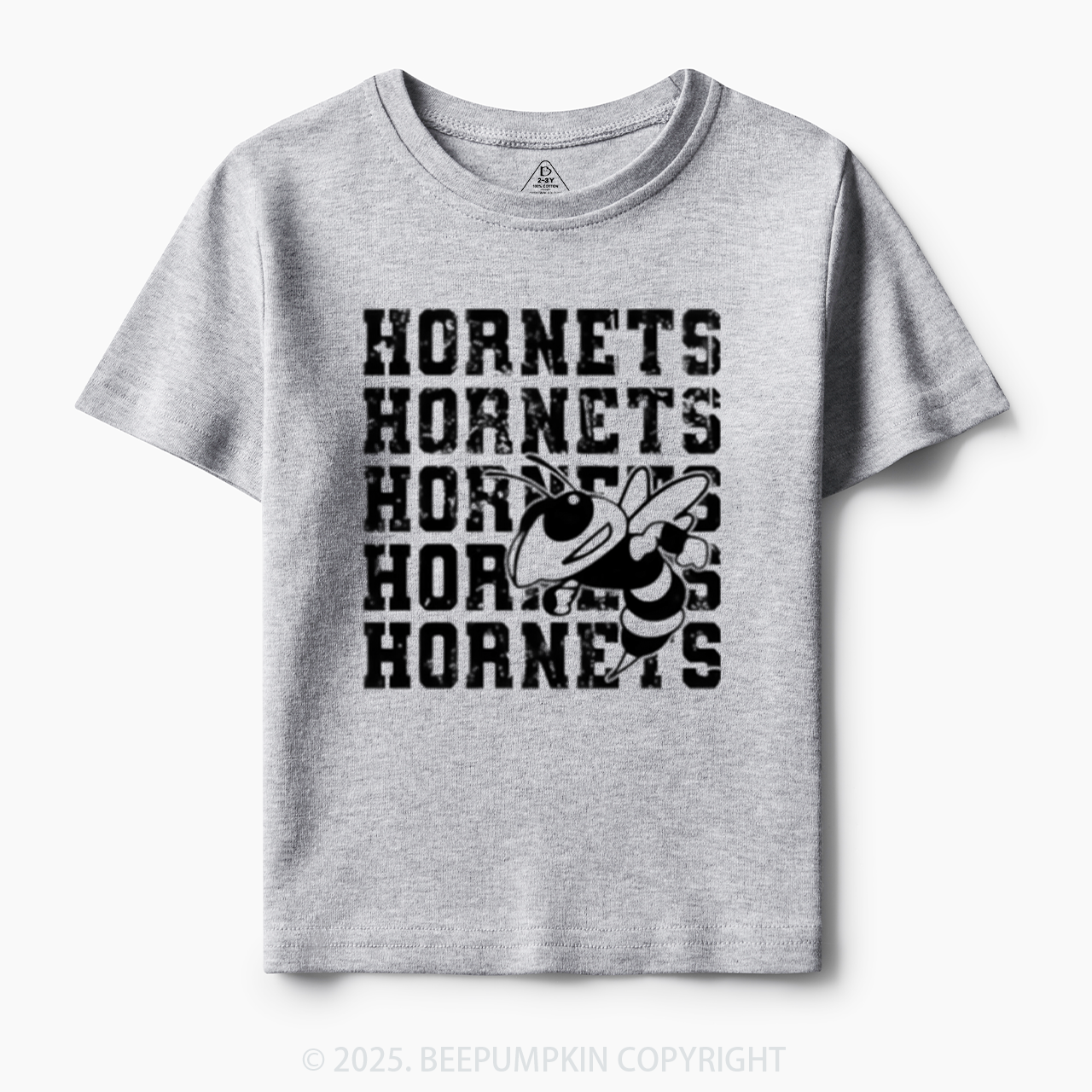Personalized Hornets Mascot Toddler&Kid's Tees Beepumpkin