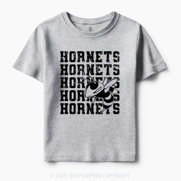 Personalized Hornets Mascot Toddler&Kid's Tees Beepumpkin