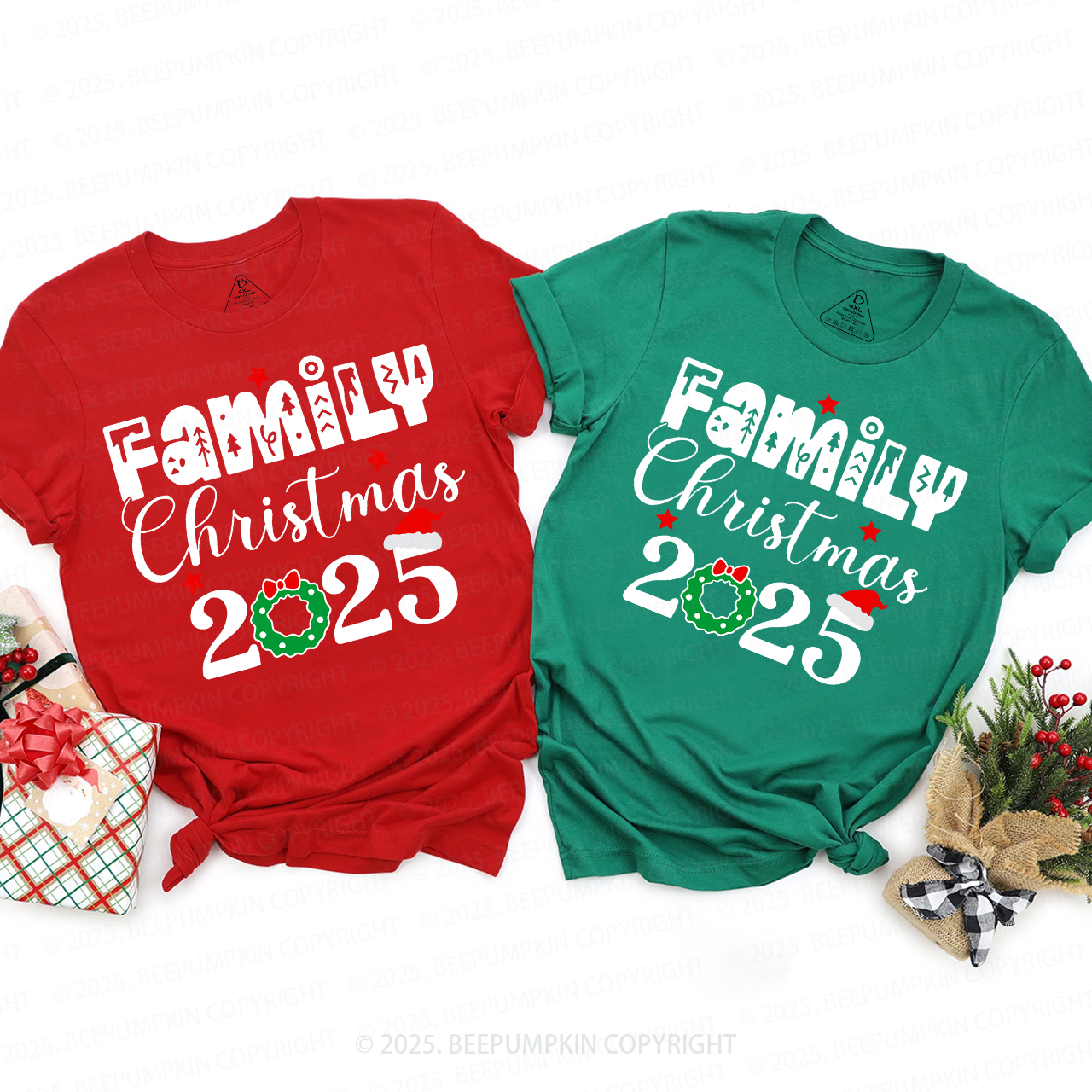 Family Christmas 2025 Holiday Funny Shirts