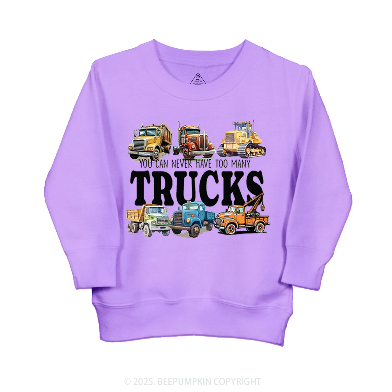 Trucks Kid's Sweatshirt