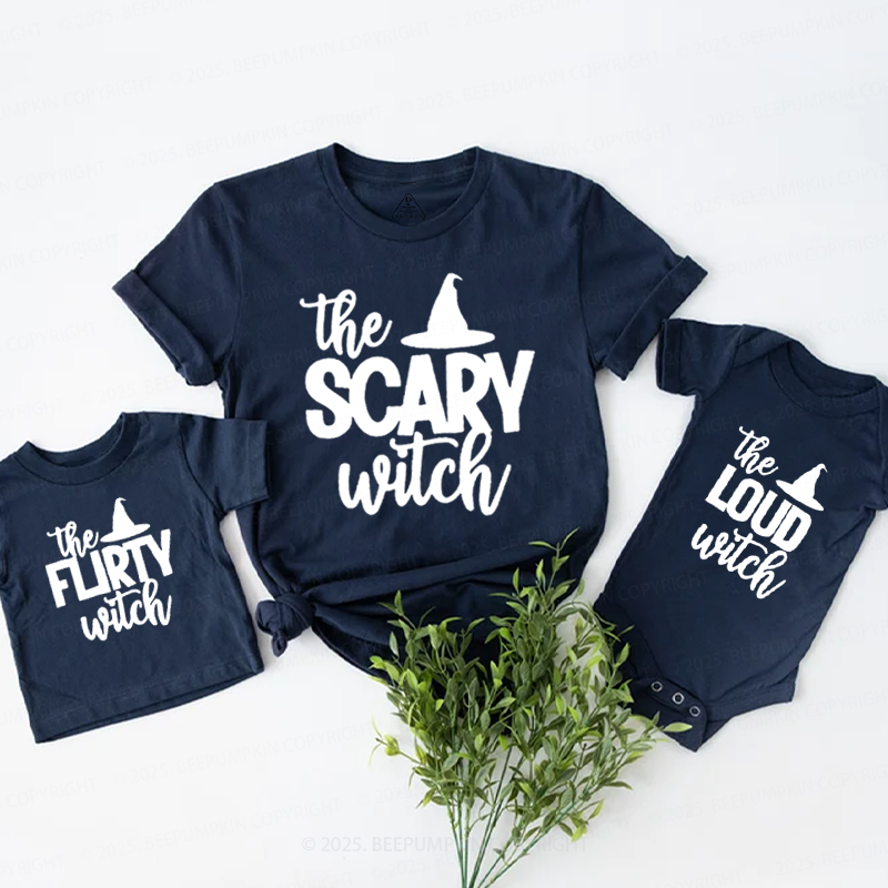 The XXX Witch Halloween Family Matching Shirts