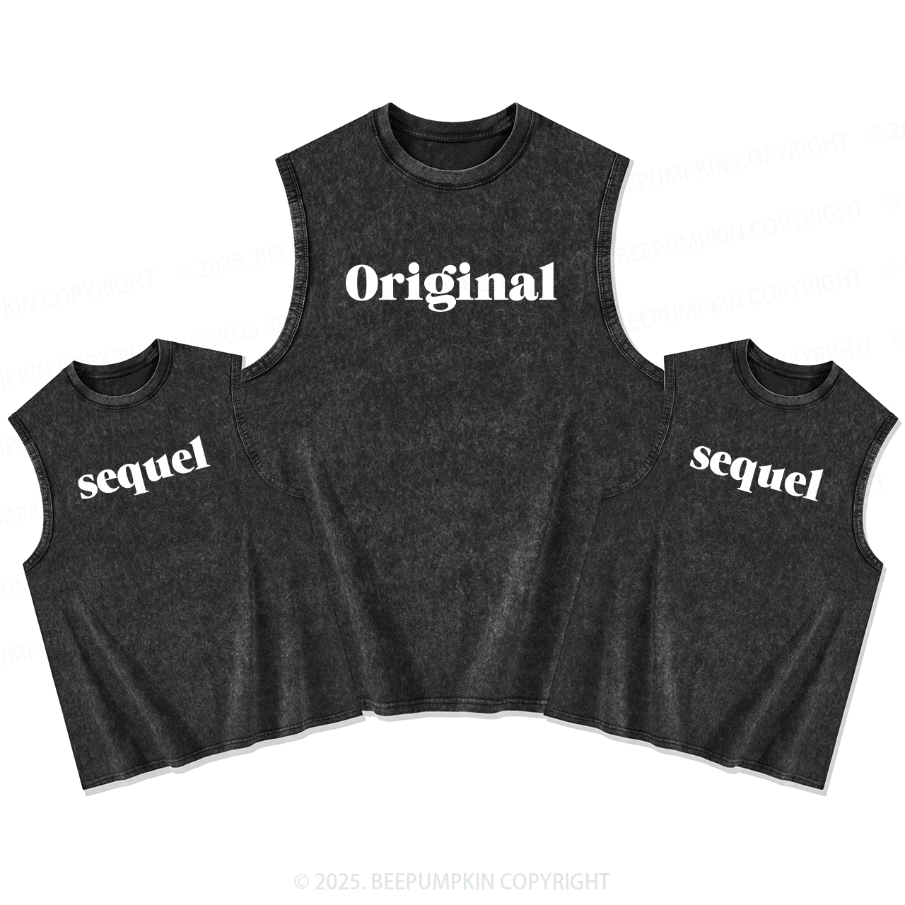 Original Sequel Dad&Me Matching Washed Tank Top