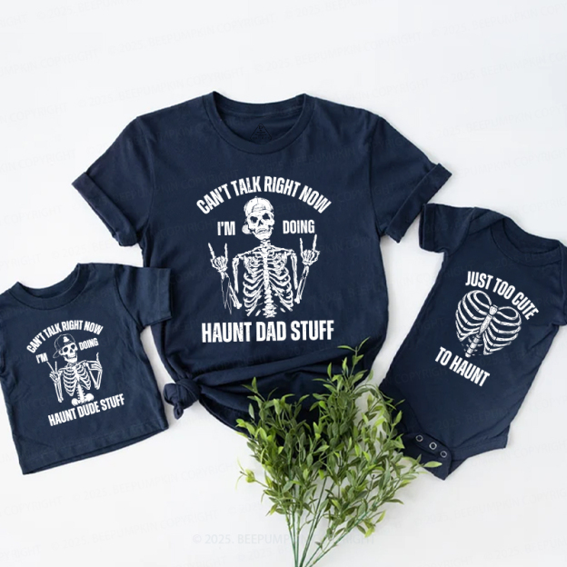 Personalized Bone Family Collection Halloween Family Matching Shirts