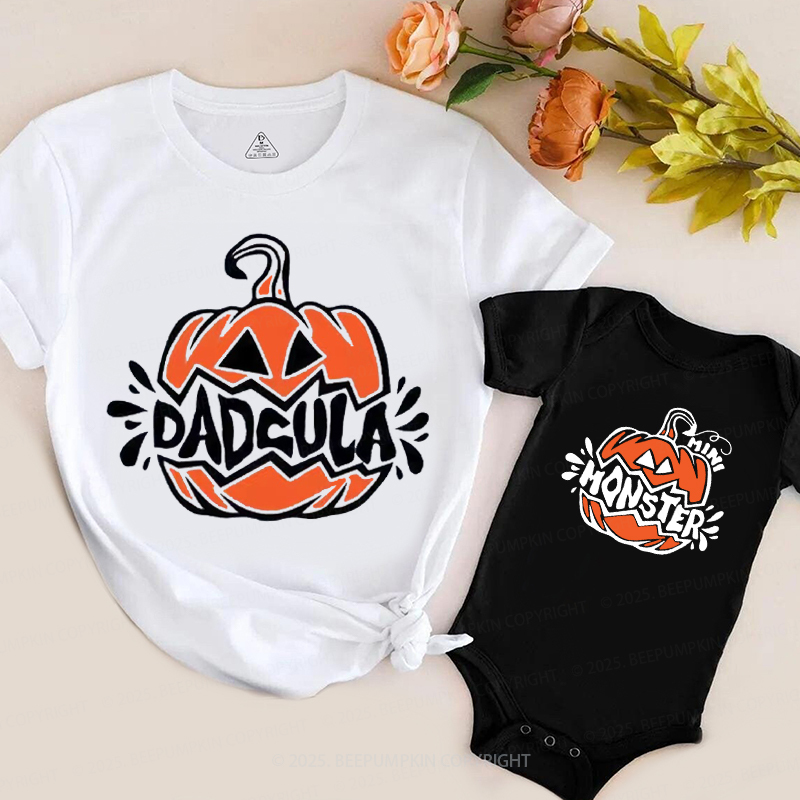 Personalized Pumpkin Boo Halloween Family Matching Shirts