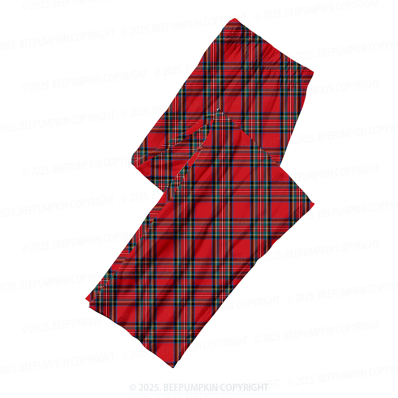 Christmas Black And Red Plaid Pajama Pants 
